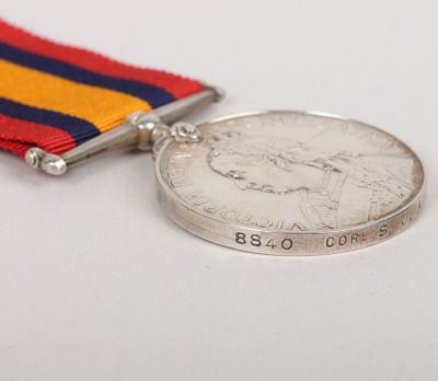 Queens South Africa Medal to the Duke of Edinburgh’s Own Volunteer Rifles - 6