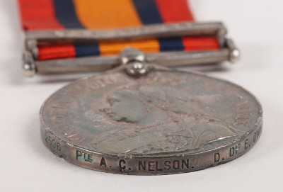 Queens South Africa Medal to the Royal Army Medical Corps, Killed in Action in 1917 During the Great War - 4