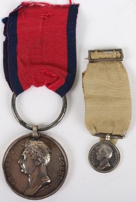 Waterloo Medal to a Sergeant in the 23rd Regiment of Foot, the Royal Welsh Fusiliers