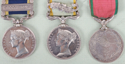 Victorian Cavalry Medal Group of Three for Service in the Light Dragoons in the Punjab and in the Heavy Brigade in the Crimean War - 2