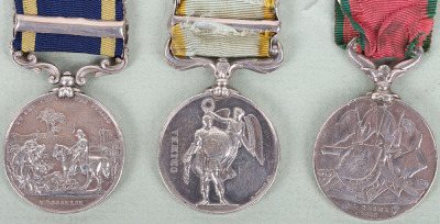 Victorian Cavalry Medal Group of Three for Service in the Light Dragoons in the Punjab and in the Heavy Brigade in the Crimean War - 4