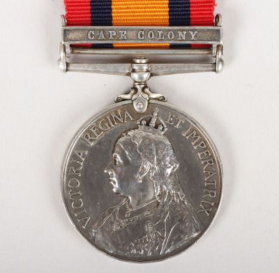 Queens South Africa Medal to a Recipient Who Served in the Maidstone Company Volunteer Medical Staff Corps - 2