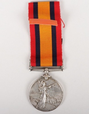 Queens South Africa Medal to a Recipient Who Served in the Maidstone Company Volunteer Medical Staff Corps - 4