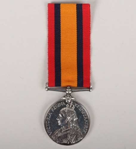 Queens South Africa Medal to a Bugler in the Royal Army Medical Corps