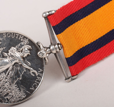 Queens South Africa Medal to a Bugler in the Royal Army Medical Corps - 7