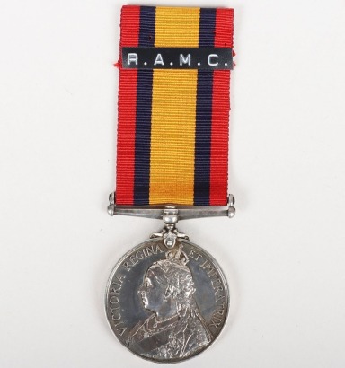 Queens South Africa Medal to the Royal Army Medical Corps