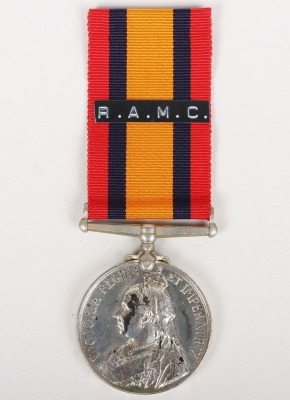 Queens South Africa Medal to the Royal Army Medical Corps