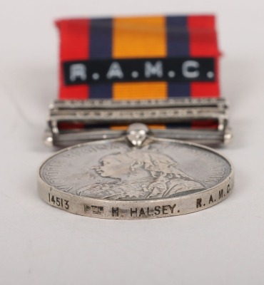 An Interesting Queens South African Medal to the Royal Army Medical Corps for the 2nd Anglo-Boer War to a Recipient who was later Discharged 3 Times for ill Health from Different Units During the Great War - 5