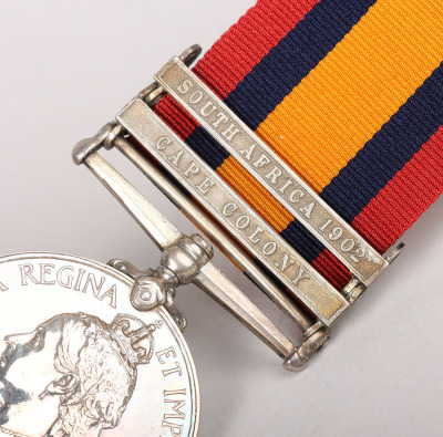 Queens South Africa Medal to the Royal Army Medical Corps - 7