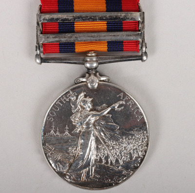 Quens South Africa Medal to the Royal Army Medical Corps - 4