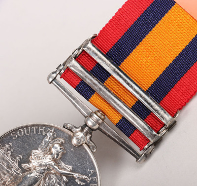 Quens South Africa Medal to the Royal Army Medical Corps - 7