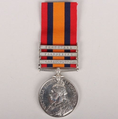 Queens South Africa Medal to the Royal Army Medical Corps