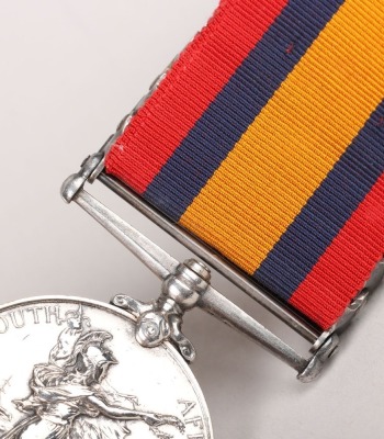 Queens South Africa Medal to Recipient in the Royal Army Medical Corps who also Served in the Imperial Light Horse - 9