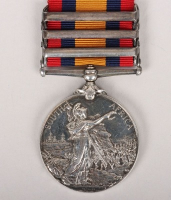 Queens South Africa Medal to the Royal Army Medical Corps - 4