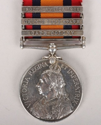 Queens South Africa Medal to the Royal Army Medical Corps - 2