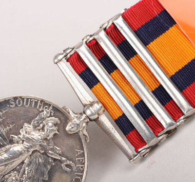 Queens South Africa Medal to the Royal Army Medical Corps - 8