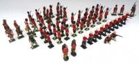 Highlanders in scales 54mm to 46mm