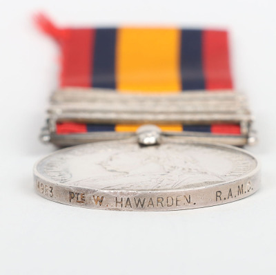 Queens South Africa Medal to the Royal Army Medical Corps - 5