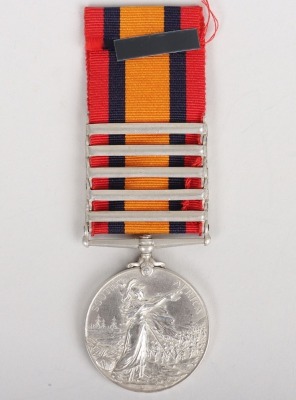 Queens South Africa Medal to a Chemist and Druggist who Served in the Royal Army Medical Corps - 3