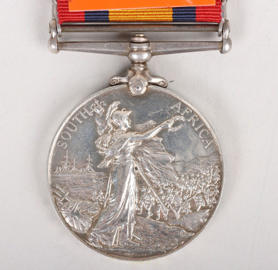 Queens South Africa Medal to the Royal Army medical Corps - 5