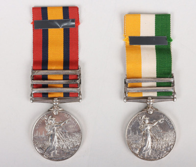 Victorian Boer War Campaign Medal Pair to the Royal Army Medical Corps - 3