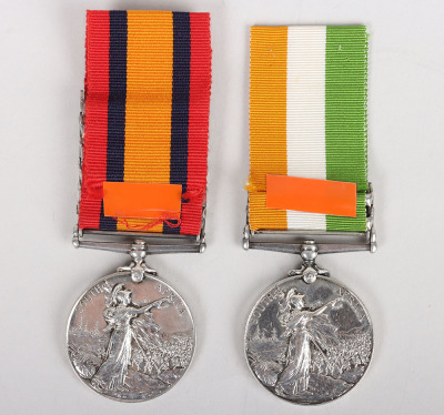 Victorian Boer War Campaign Meal Pair to the Royal Engineers - 4