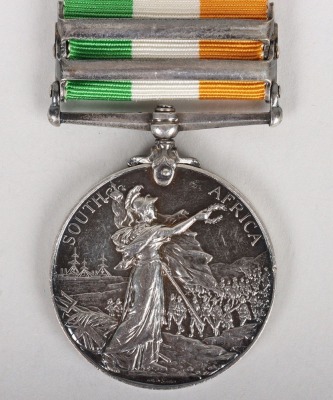 Edward VII Kings South Africa Medal to a Recipient in the Royal Army Medical Corps who Served from the 1898 Sudan Campaign Through to the First World War - 4