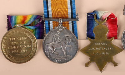 Impressive Royal Navy Long Service Medal Group of Six Covering Service Over a 34-Year Period - 3