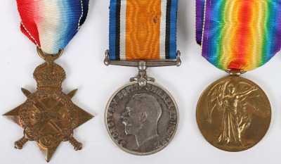 Great War Minesweeping Distinguished Service Medal and Long Service Group of Six to a Recipient who Survived the Sinking of H.M.S. Houge in September 1914 - 2