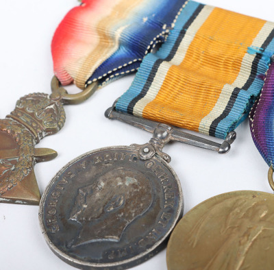 Great War 1914-15 Star Medal Trio to the Royal Navy - 5