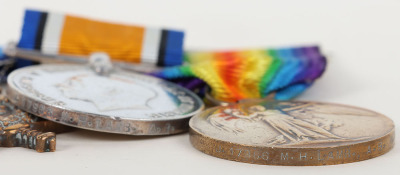 Great War 1914-15 Star Meal Trio for Service in the Royal Navy with an Elizabeth II Imperial Service Medal - 5