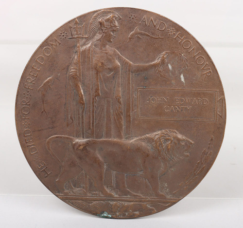 Great War Memorial Plaque 4th Battalion Middlesex Regiment 2nd Day of the Battle of the Somme 1916 Casualty