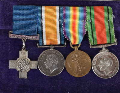 Unattributed George Cross Miniature Medal Group of Four - 2