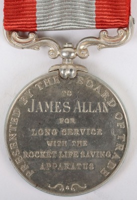 Board of Trade Rocket Apparatus Volunteer Long Service Medal - 3