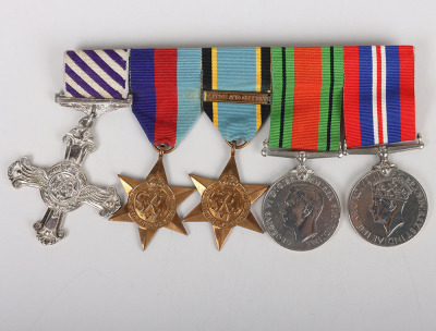 WW2 Royal Air Force Distinguished Flying Cross Medal Group of Five