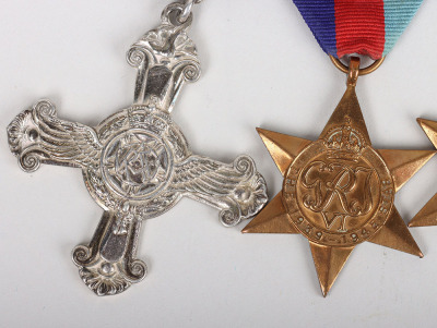 WW2 Royal Air Force Distinguished Flying Cross Medal Group of Five - 2