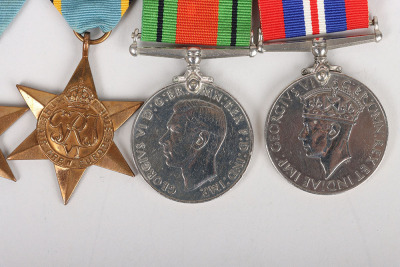 WW2 Royal Air Force Distinguished Flying Cross Medal Group of Five - 3