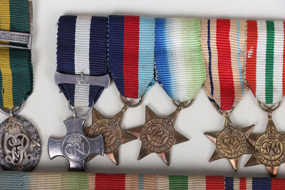 An Impressive Father and Son Medal Grouping to the Campbell Family that Includes a 1940 Operation Dynamo Distinguished Service Cross and a Later Second Award Bar for Defending a Convoy Against an E-Boat Attack - 4