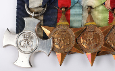 Superb Second World War Distinguished Service Cross and Second Award Bar Meal Group of Seven Attributed to Commander Harold Bernard Samways Whose First Award Was for Service on H.M.S. Onslow for Convoy J.W.51B in December 1942 in What Became Known as the - 4