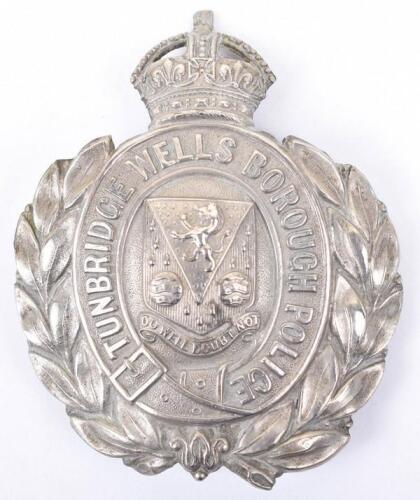 Tunbridge Wells Borough Police Helmet Badge