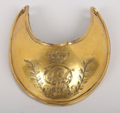 Attributed Universal Pattern Georgian Infantry Officers Gorget