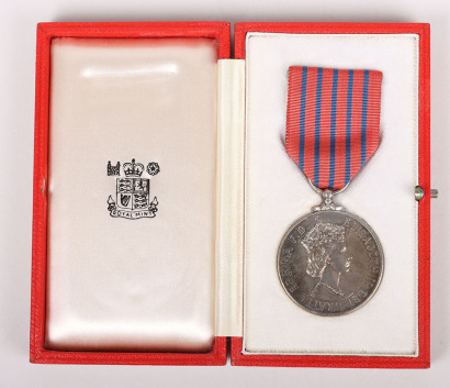 Elizabeth II Cased Specimen George Medal