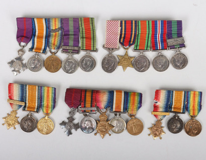 A Collection of Miniature Medal Groups,