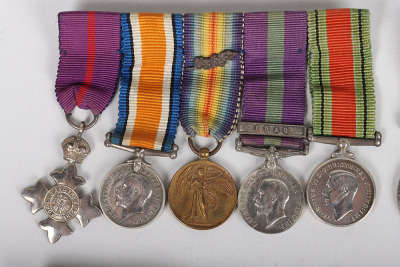A Collection of Miniature Medal Groups, - 2