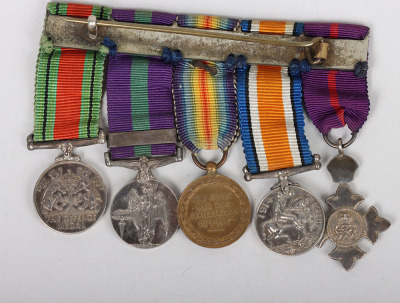 A Collection of Miniature Medal Groups, - 8