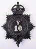 Metropolitan Police Helmet Plate ‘Y’ Tottenham Division Kings crown