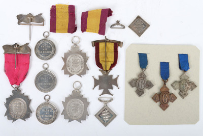 A Collection of 12 Temperance Medals for India - 8