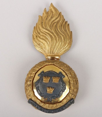 Officers Fur Cap Grenade of the Royal Munster Fusiliers 1881-1914,