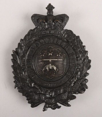 Victorian Leeds Volunteer Rifles NCO’s Cross Belt Plate