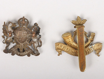 Channel Islands 1st and 2nd Pattern Elizabeth College / Guernsey OTC Cap Badges - 2